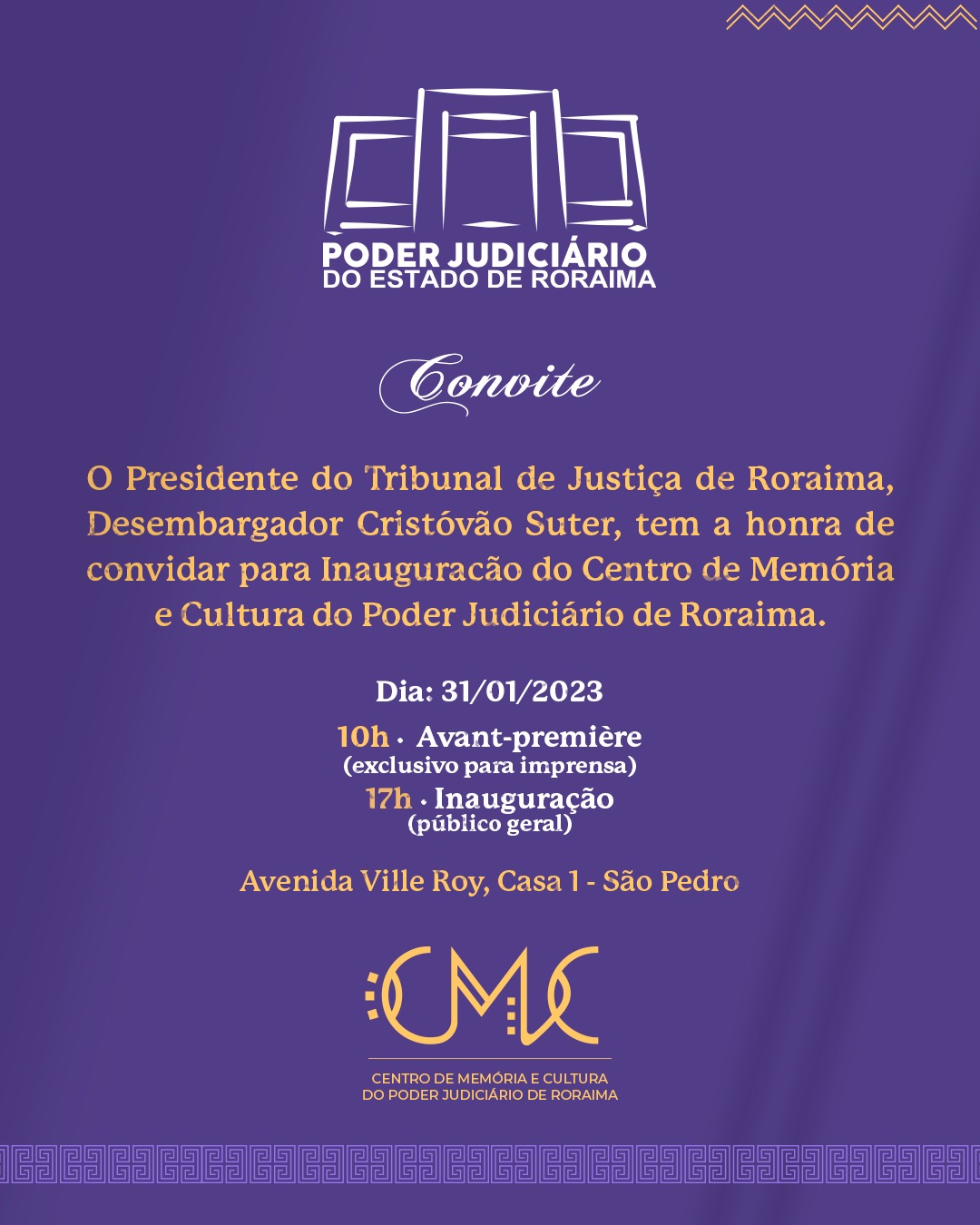 31 ANOS TJRR - Palestras sobre Independência do Judiciário e o